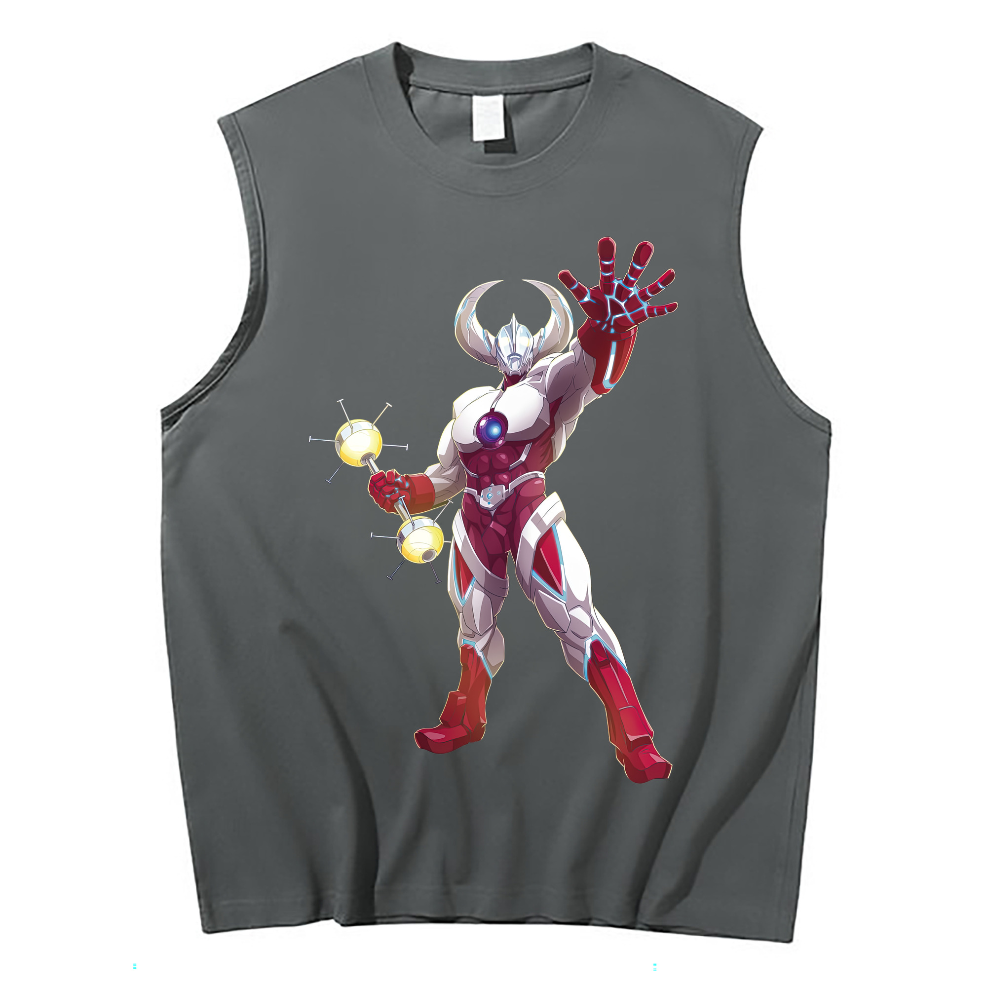 （画像用） ウルトラマン Ultraman コットン100％タンクトップ（フロントプリント）